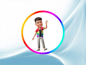 Tạo avatar facebook, tiktok viền màu gradient